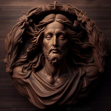 3D model st jesus (STL)